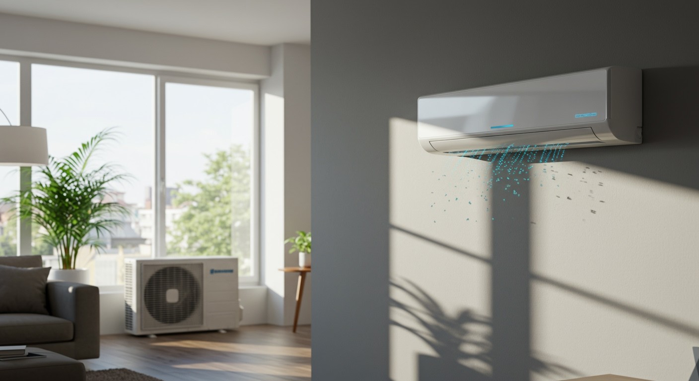 Az inverteres klímák energiatakarékosabbak és csendesebbek.