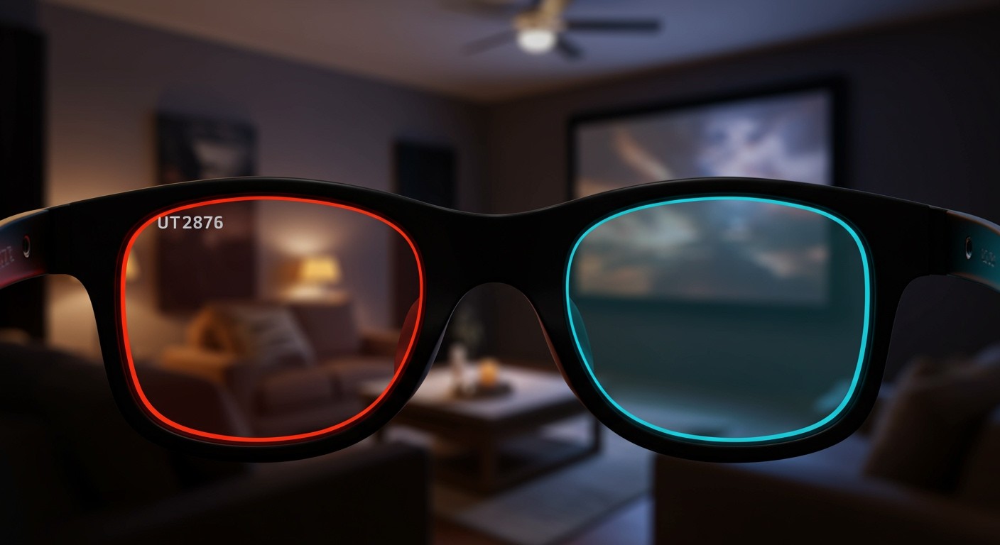 Az LCD panelek gyors váltása biztosítja a 3D élményt.