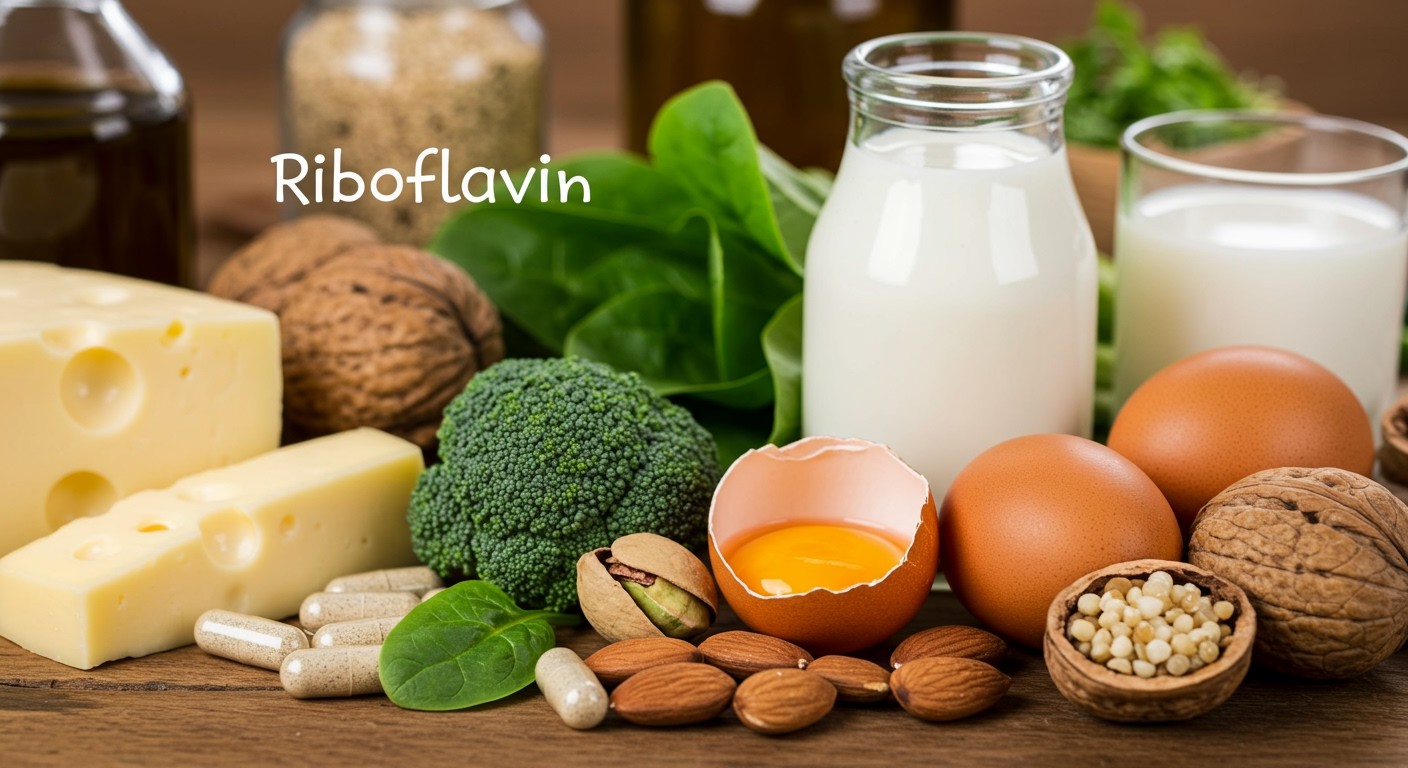 A B2-vitamin segíti az energia anyagcserét és védi a sejteket.