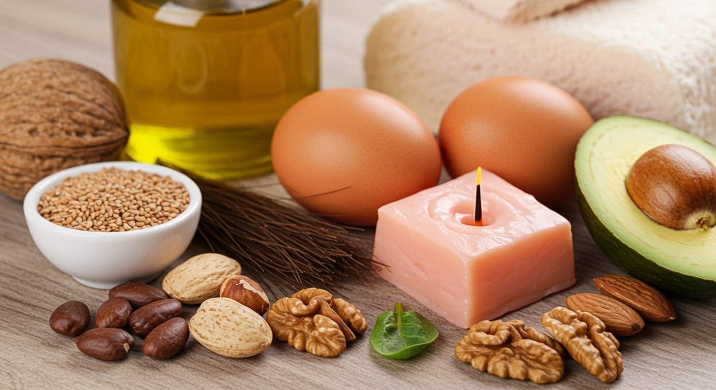 A B7-vitamin segíti a haj és köröm növekedését.