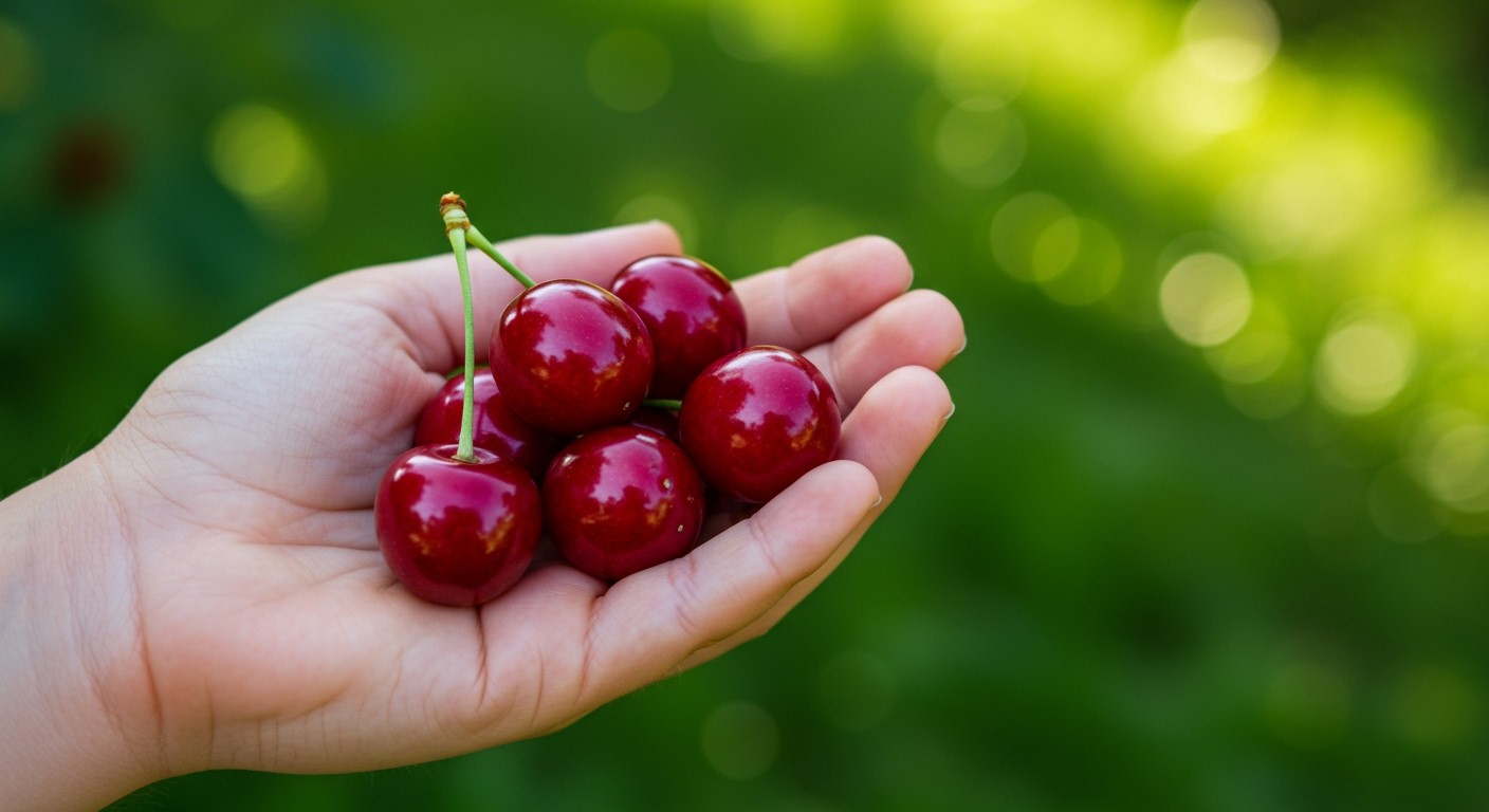 A cseresznye gazdag vitaminokban, ajánlott 1 éves kortól.