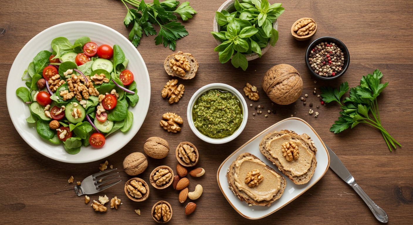 A dió omega-3 zsírsavakat tartalmaz, ami jótékony hatású.