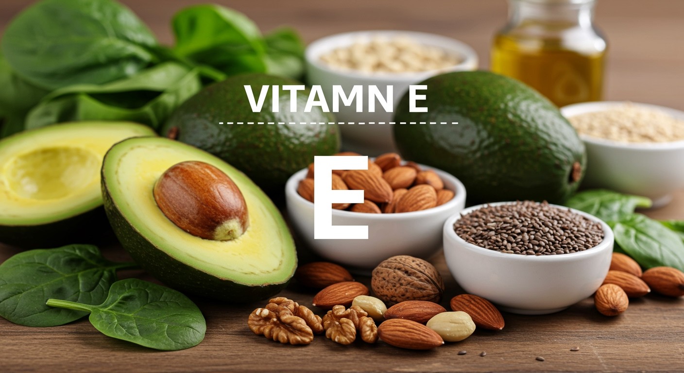 Az E-vitamin segít a sejtek védelmében és hormonokban.