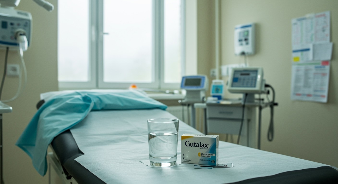 A Guttalax segíthet a bél tisztításában vizsgálatok előtt.