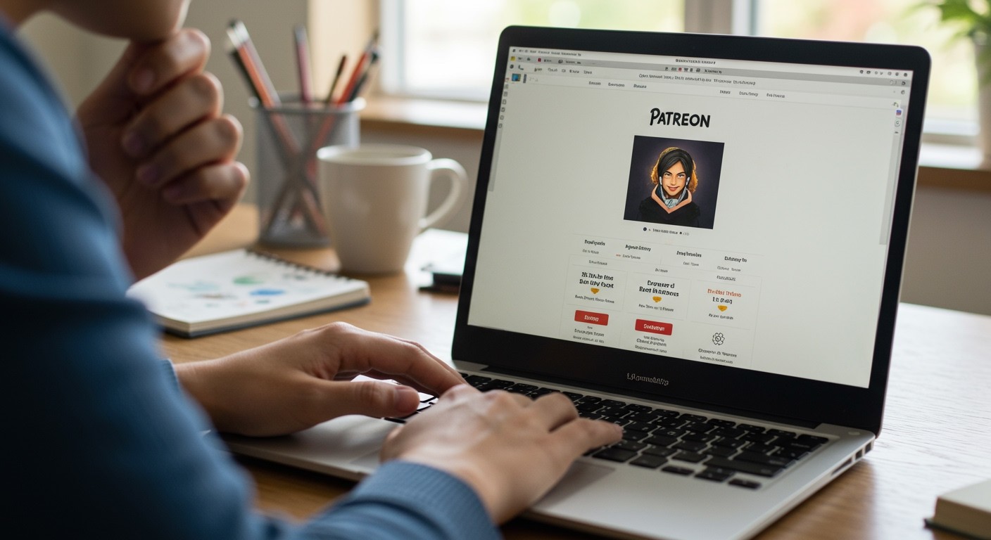 A Patreon segítségével közvetlen kapcsolatot teremthetsz alkotókkal.