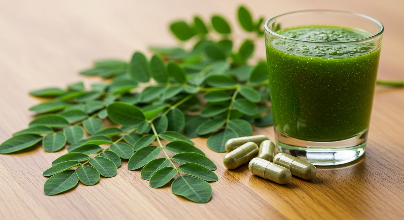 A moringa befolyásolhatja a vérnyomás és cukorszint gyógyszereit.