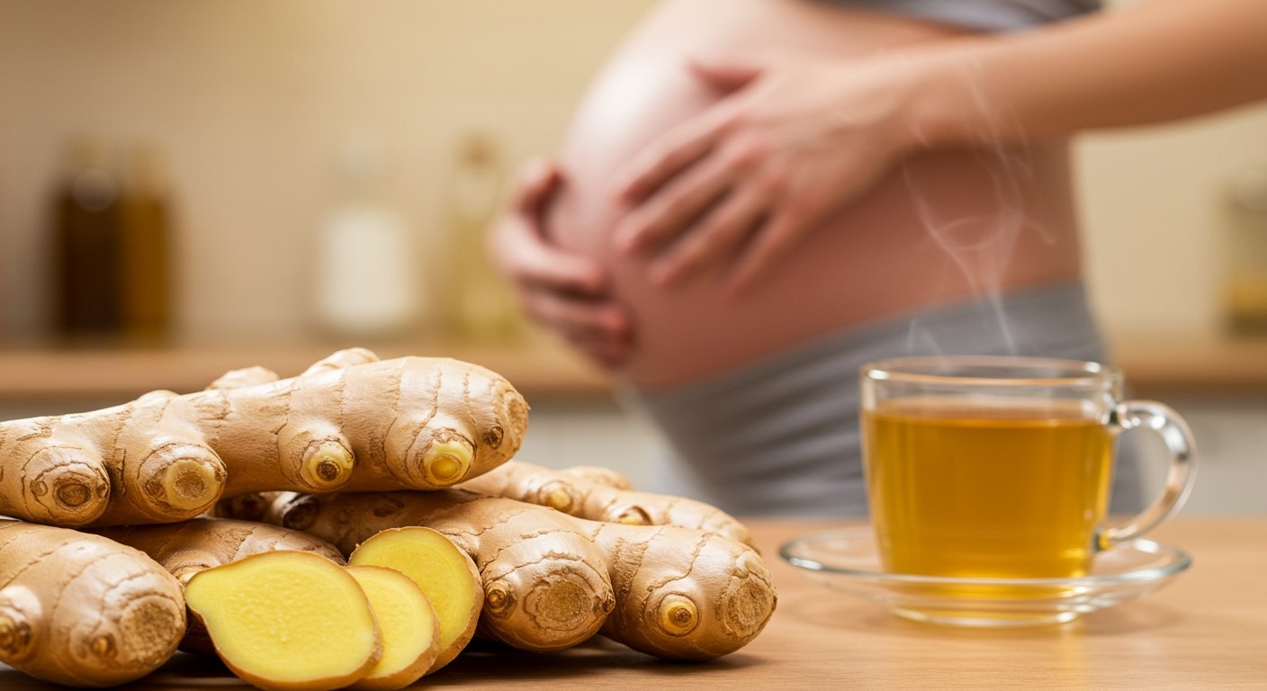 A gyömbér mérsékelt fogyasztása általában biztonságos terhesség alatt.