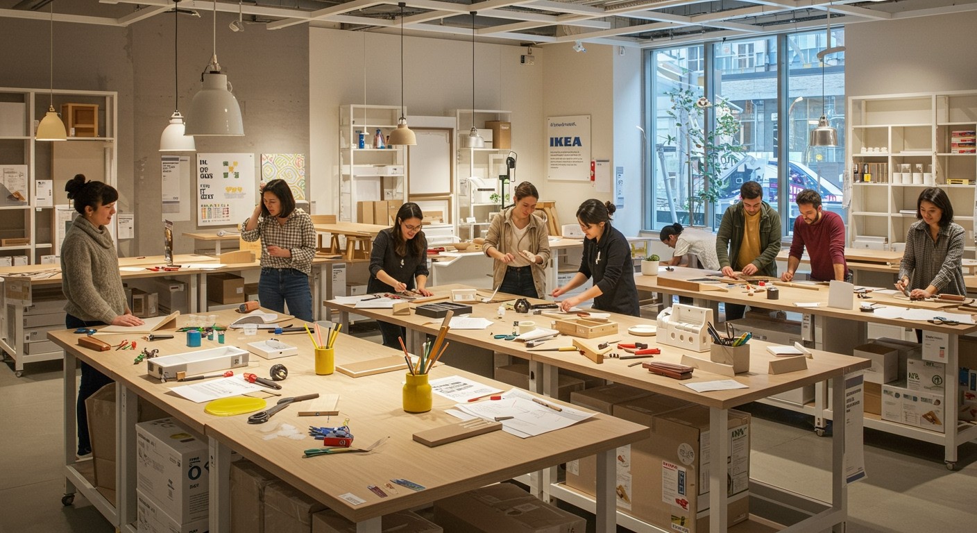 Ingyenes workshopok kísérik az IKEA inspiráló lakberendezési ötleteit.