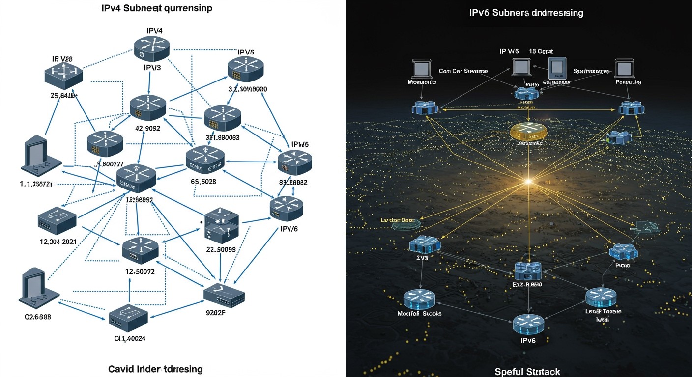 Az IPv6 maszkok rugalmasabbak, mint az IPv4-esek.