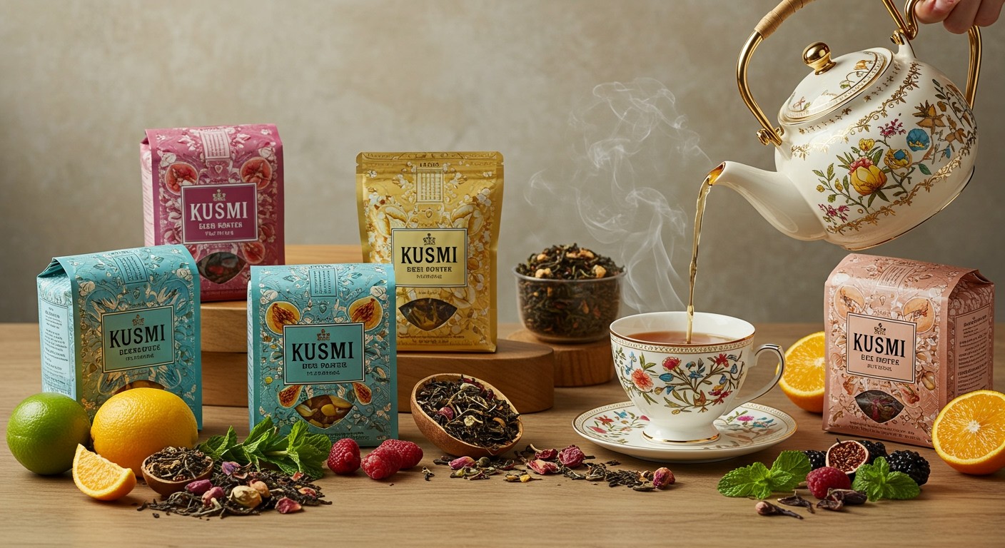 A Kusmi Tea aromái egyedi élményeket kínálnak.