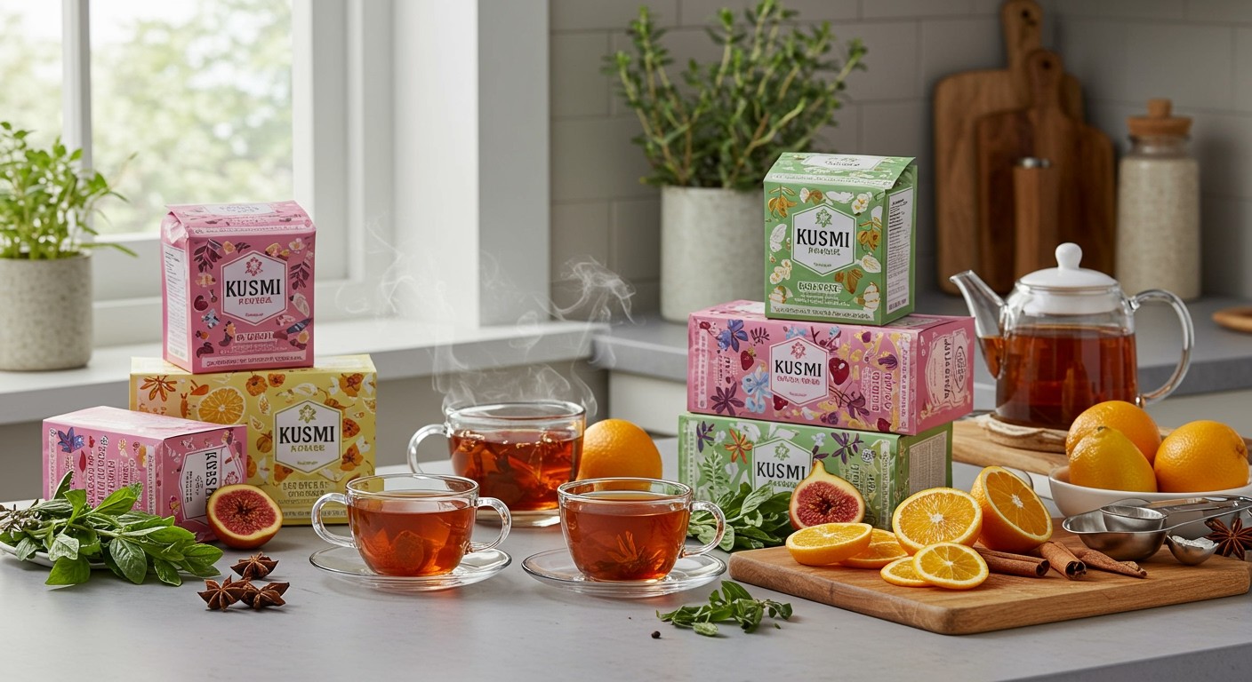 A Kusmi Tea fűszeres ízei gazdagítják az ételeket.
