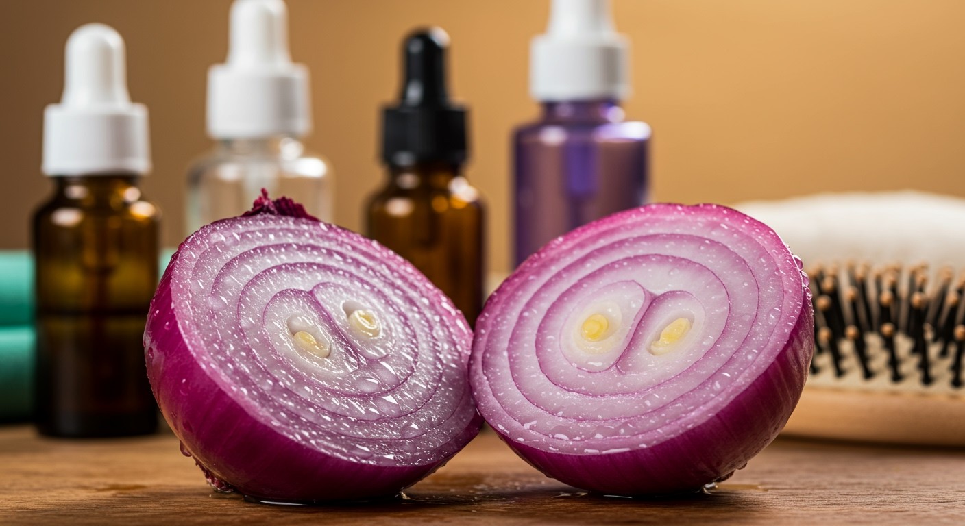 A lilahagyma antioxidánsai segíthetnek a bőrfiatalításban!
