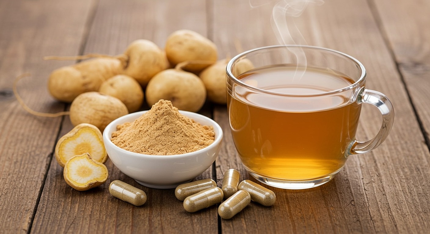 A maca por sokoldalúbb, mint a tea vagy kapszula.