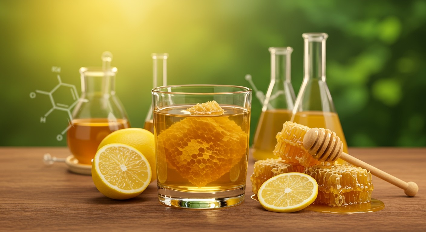 A mézes víz antioxidánsokat tartalmaz, amelyek javítják az egészséget.