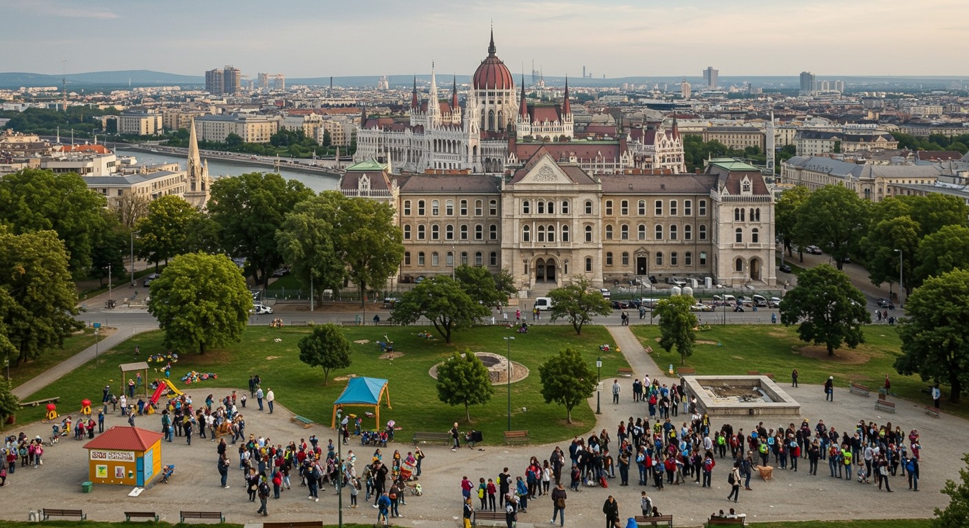 Budapesten több mint 400 óvoda és 30 egyetem található.