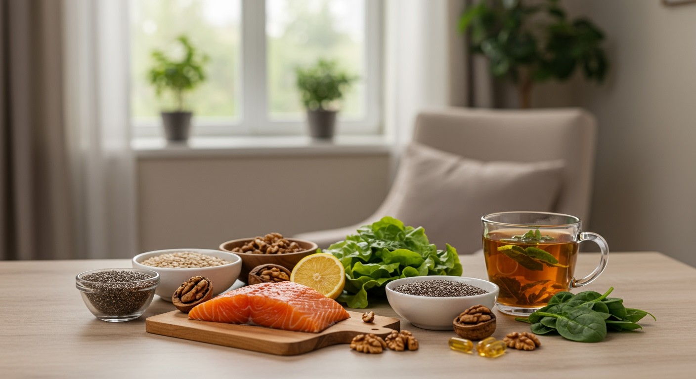 Az Omega-3 csökkentheti a depresszió tüneteit és szorongást.