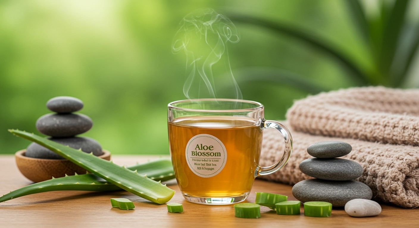 Az Aloe Blossom Herbal Tea segít csökkenteni a stresszt.
