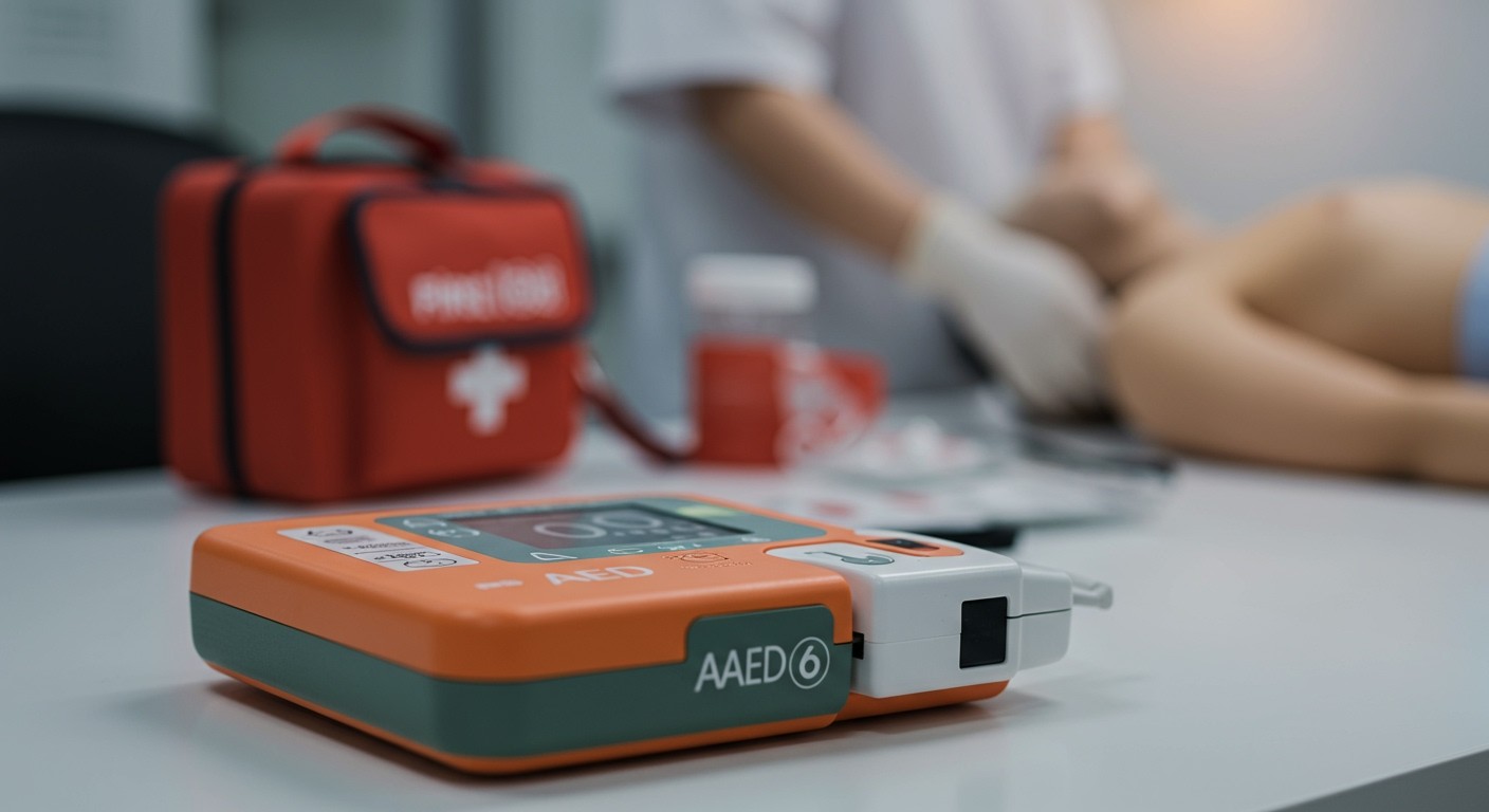 Az AED használata biztonságos, nem okoz áramütést.