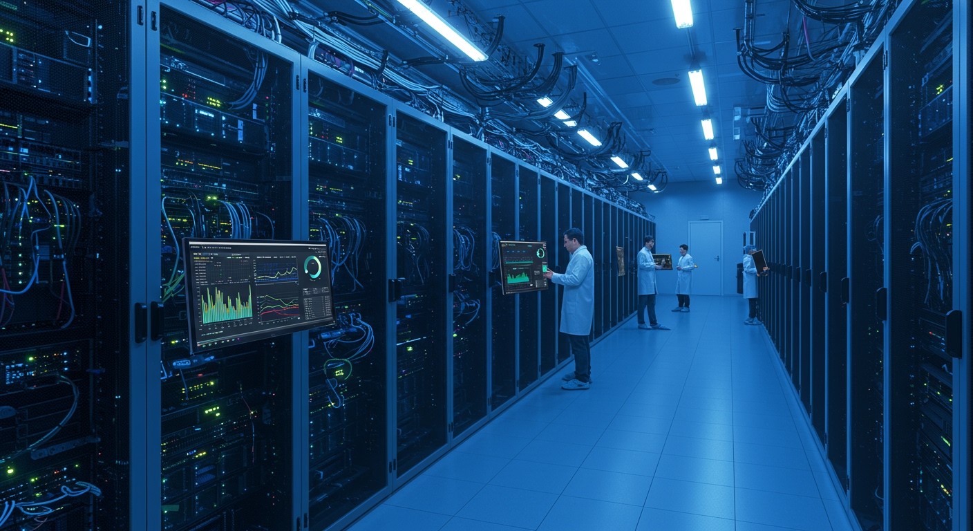 A vezérlőtömbök hatékonyan optimalizálják a szerverek erőforrásait.