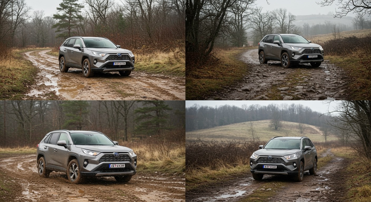 A 4x4 rendszer nem csak terepen, hanem városban is előnyös.