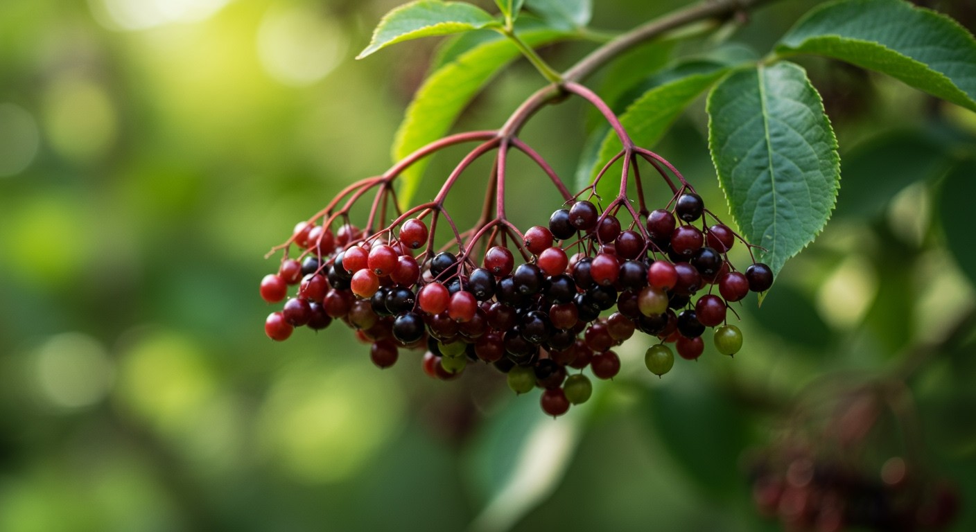 A bodzabogyó antioxidánsai segítik a gyulladás csökkentését.