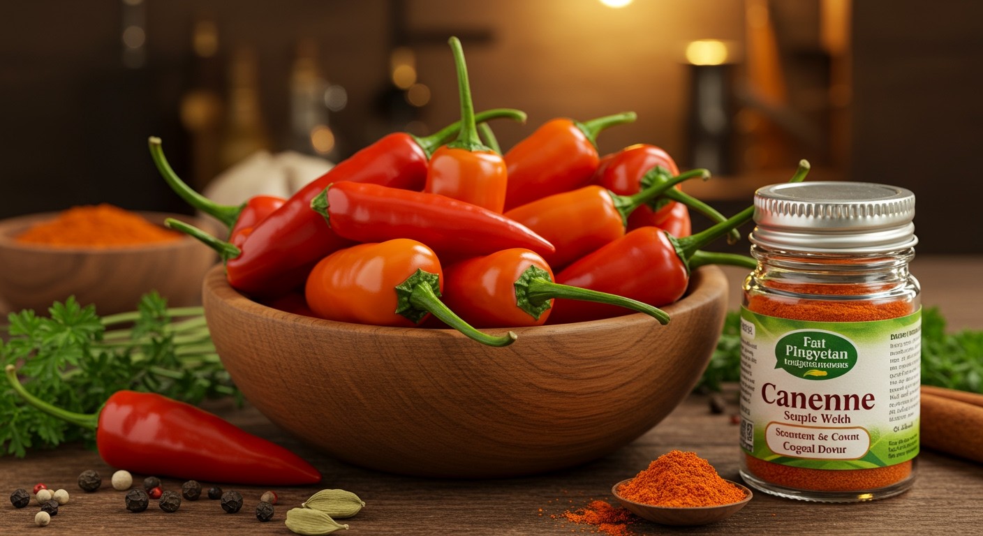 A cayenne bors fénytől és nedvességtől védve tárolandó.
