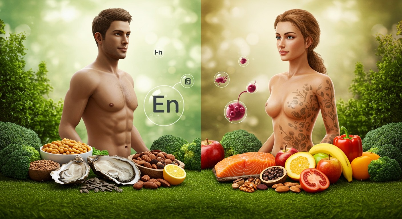 A cink fontos a hormonok szabályozásában, termékenységhez szükséges.