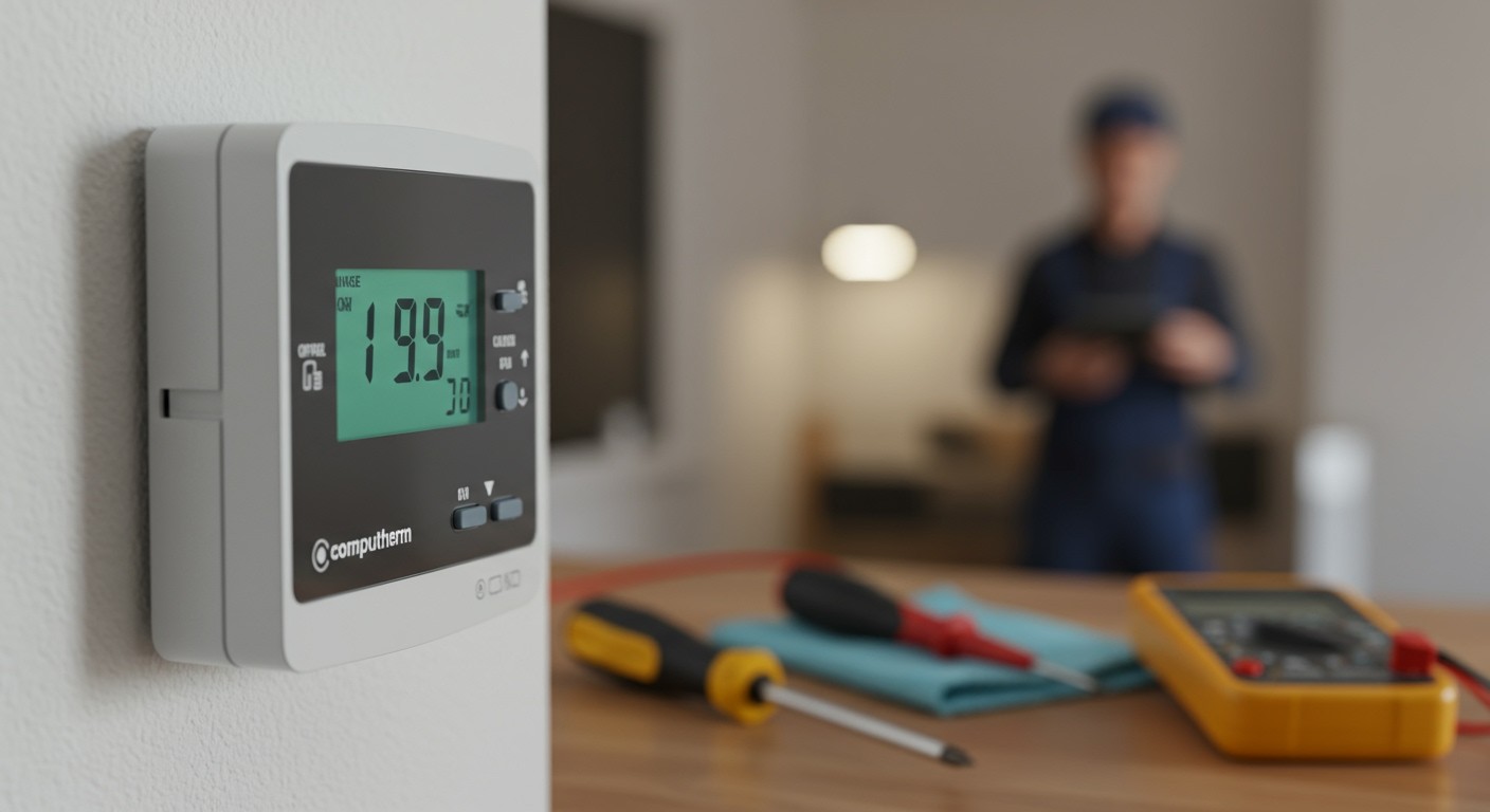 Rendszeres tisztítás növeli a termosztát élettartamát.