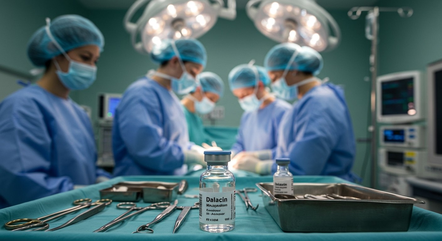 A Dalacin műtét utáni fertőzések megelőzésére is alkalmazható.