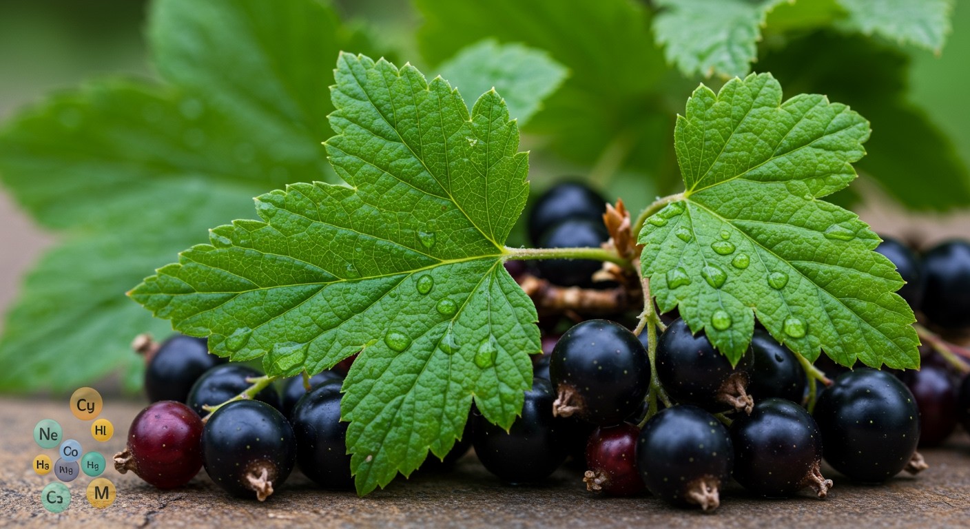 A feketeribizli levél tea gazdag C-vitaminban és flavonoidokban.