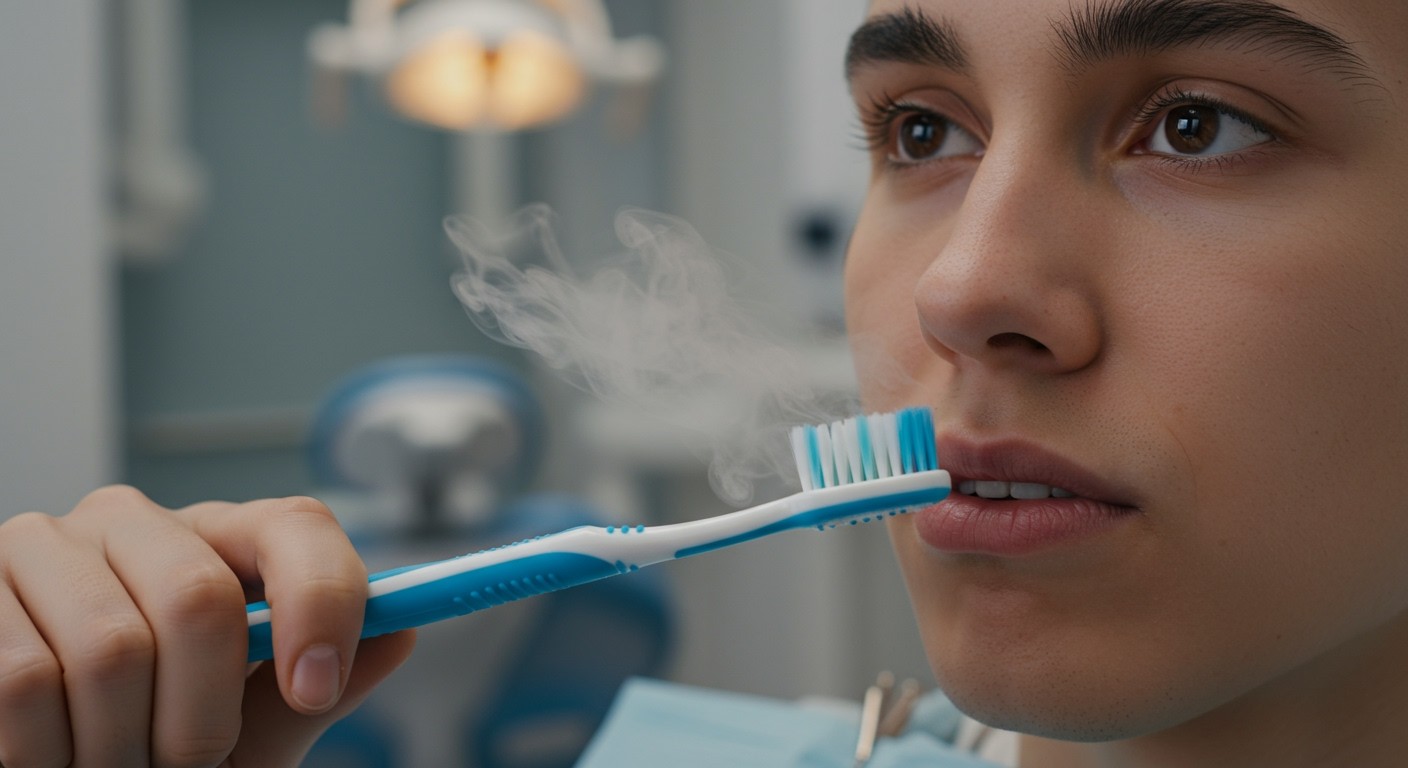 A fogfehérítés után érzékenység csökkenthető speciális fogkrémekkel.