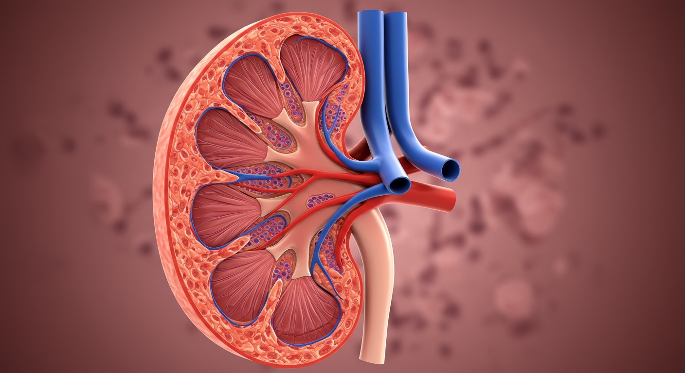A glomerulus szűri a vért, létfontosságú a veséknek.
