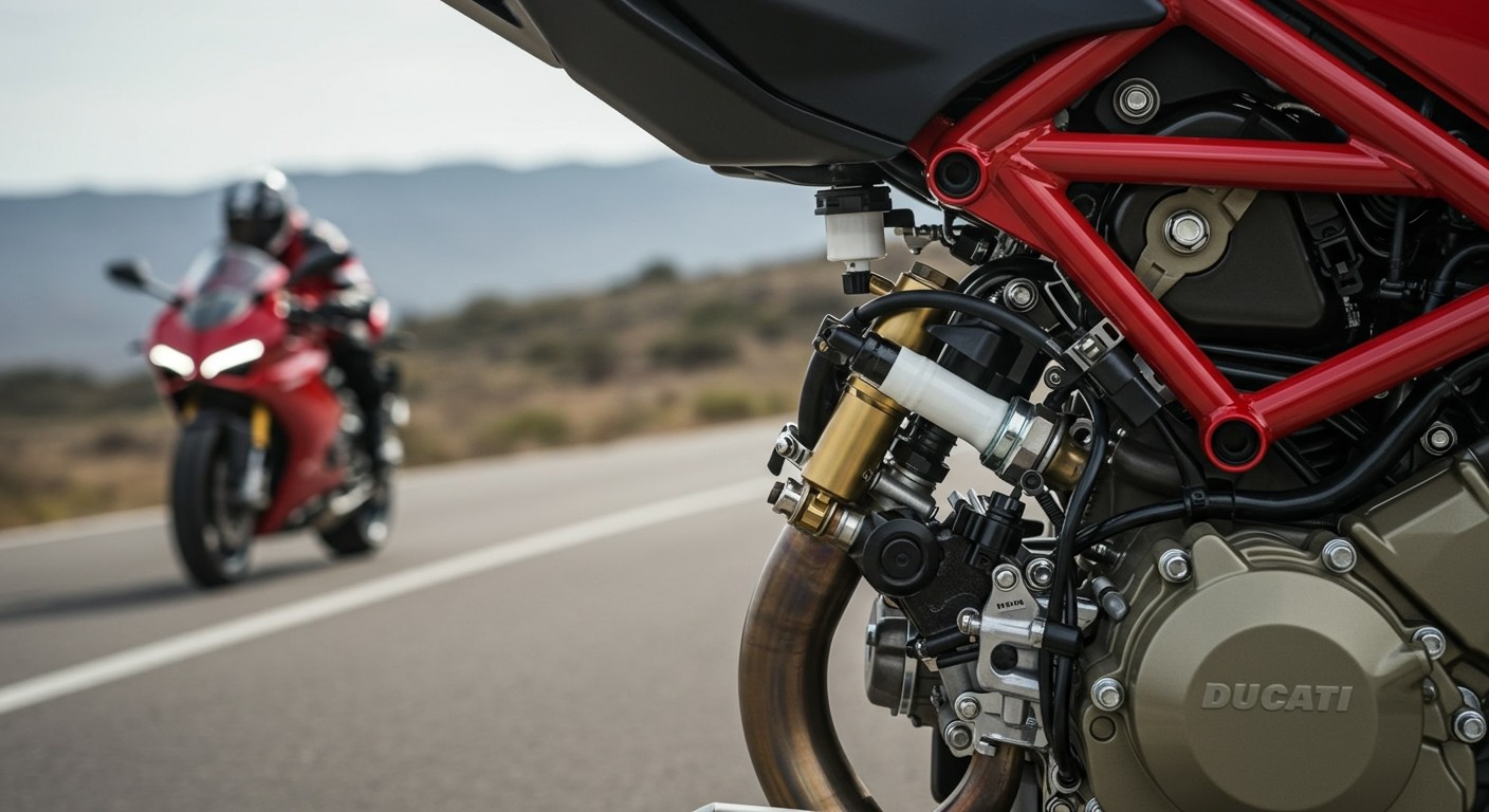 A megfelelő gyújtógyertya növeli a Ducati teljesítményét.