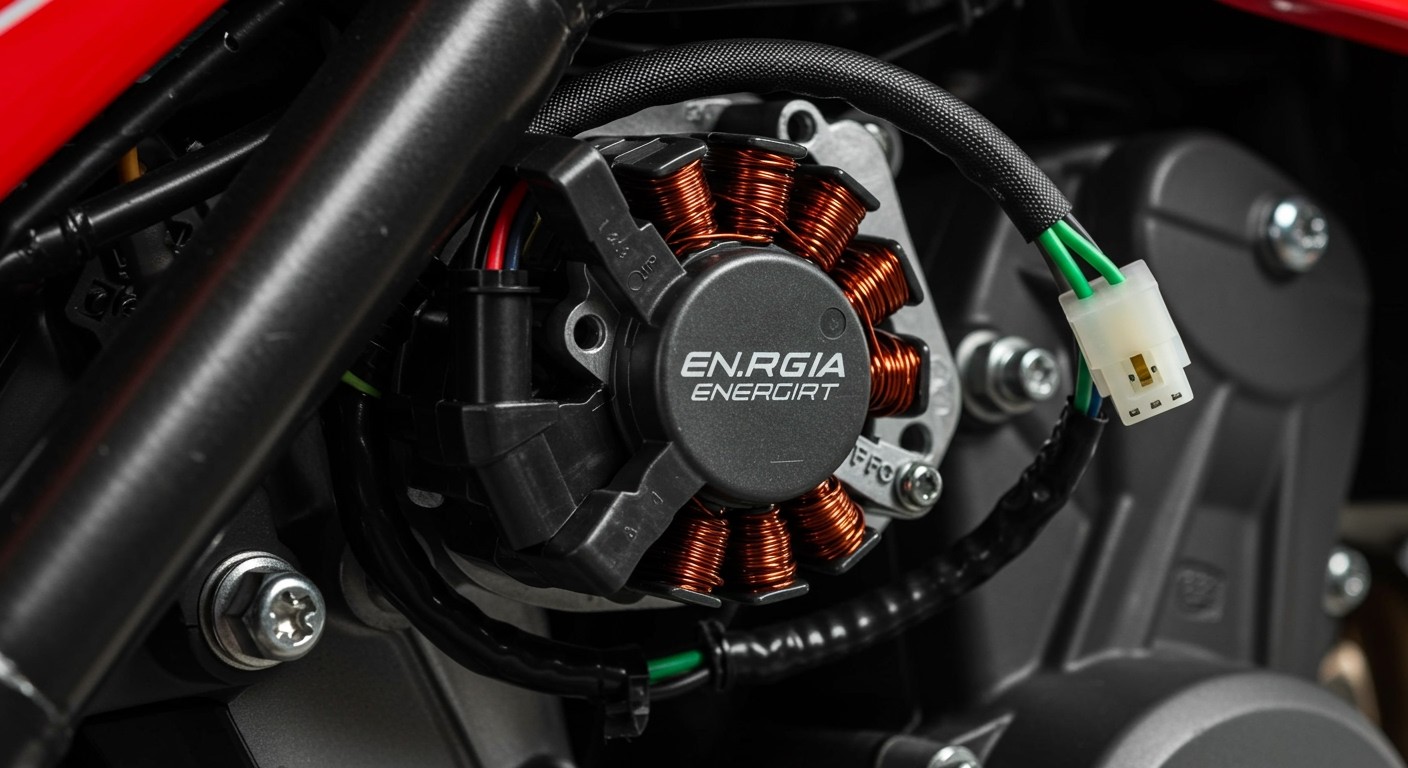 A gyújtótekercs kulcsszereplő a Ducati Energia rendszerekben.