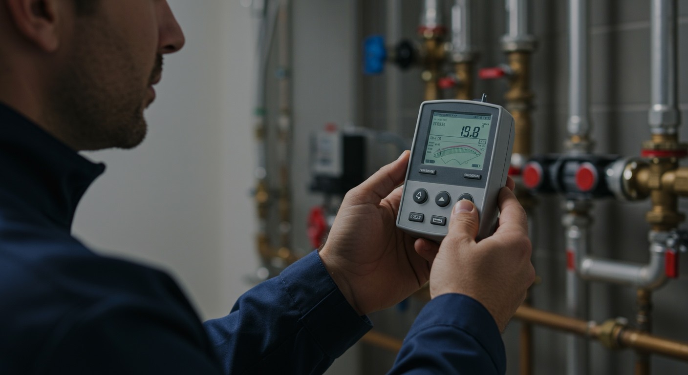 A hőmennyiségmérők leolvasása segít az energiahatékonyság javításában.