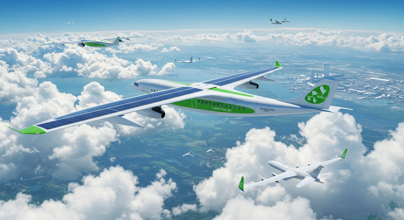 A jövő gépei zöld technológiákkal csökkentik a kibocsátást.