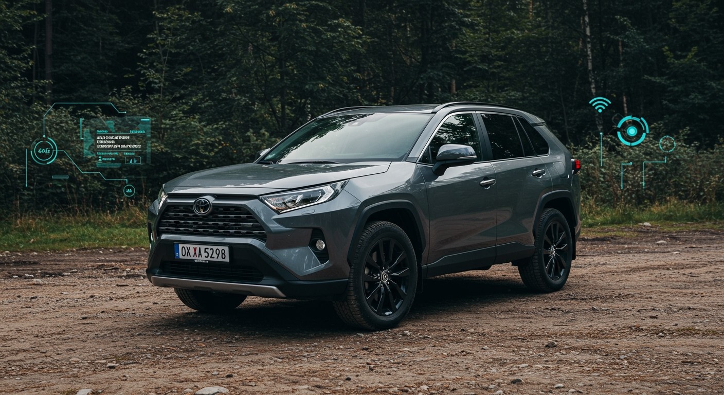 A Toyota új 4x4 rendszerei intelligens terepfelmérő technológiát alkalmaznak.