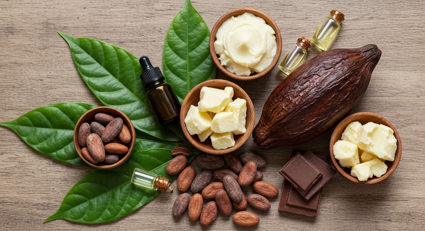 A kakaó javítja a hidratálást és védi a bőrt.