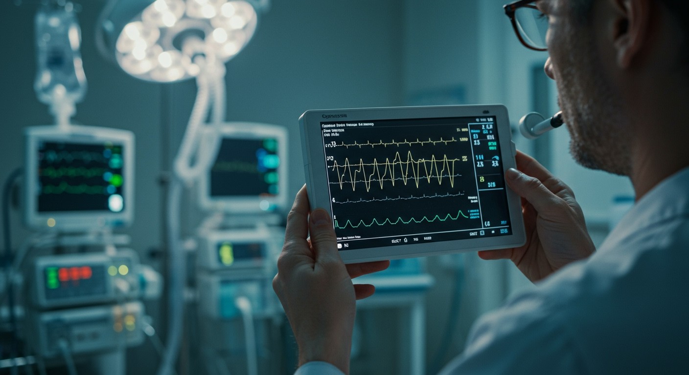 A kapnográfia segít a légzési elégtelenség diagnosztizálásában.