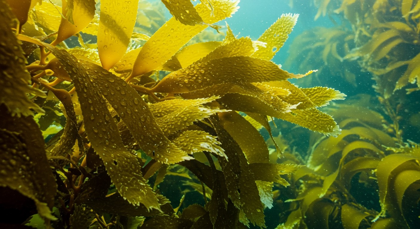 A kelp jódja segíti a pajzsmirigy egészséges működését.