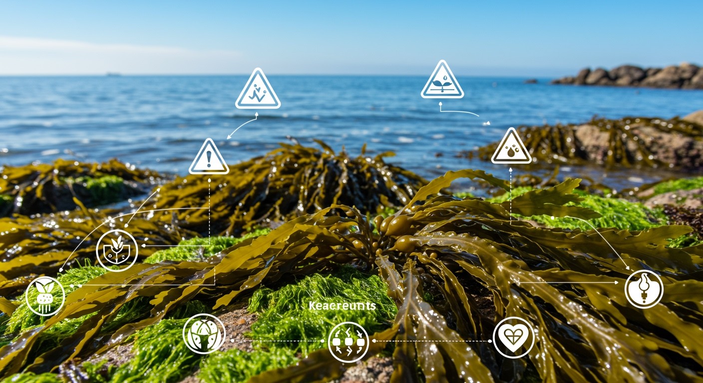 A kelp alga jód tartalma pajzsmirigy problémákat okozhat.