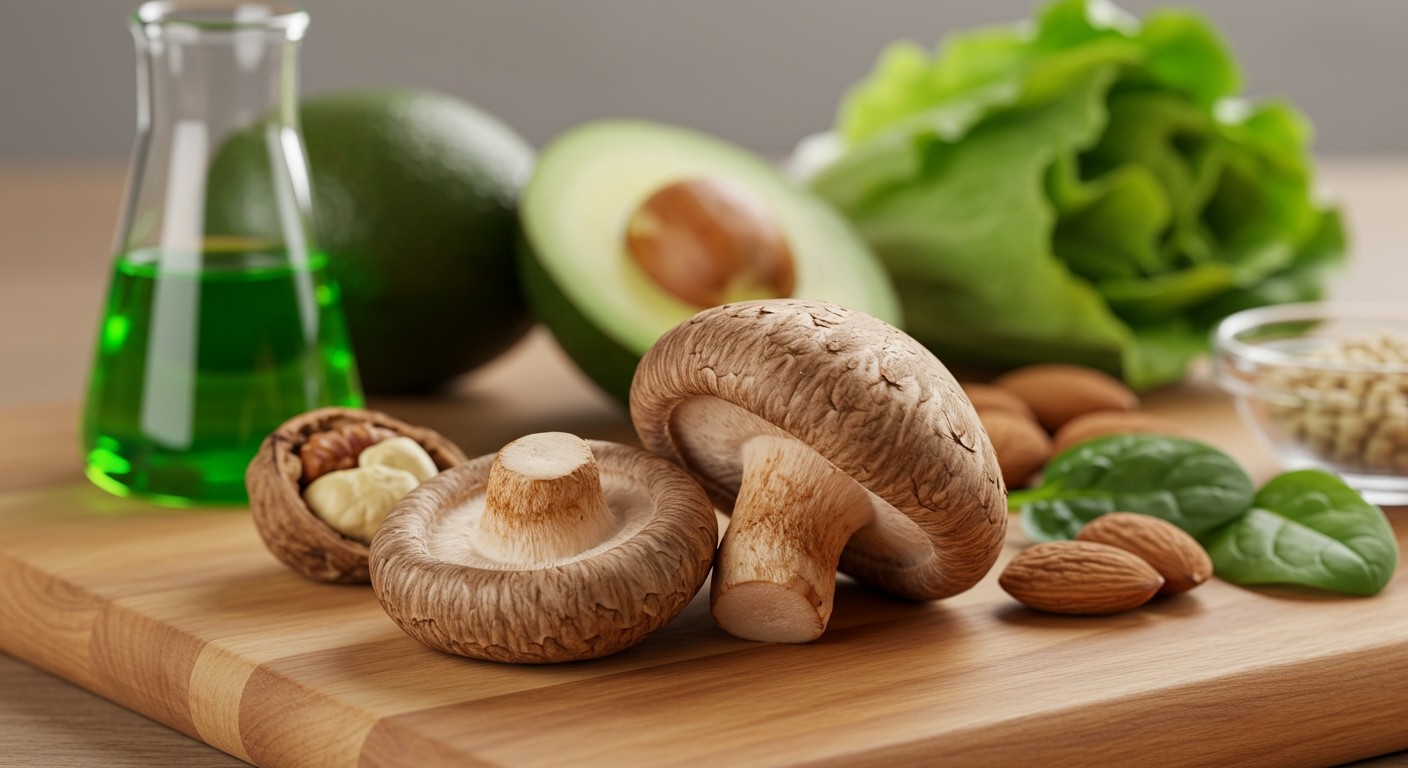 A shiitake gomba csökkentheti a koleszterinszintet hatékonyan.