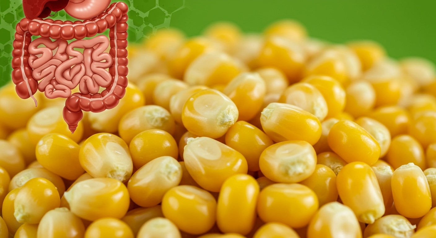 A kukorica antioxidánsai csökkenthetik az emésztőrendszeri gyulladásokat.