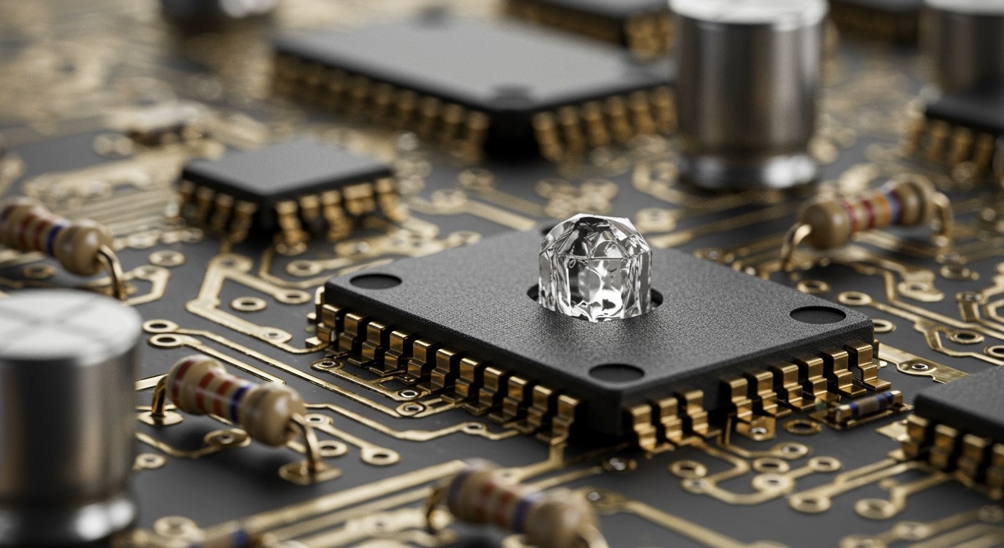 A kvarcóra áramköre biztosítja a pontos időzítést.