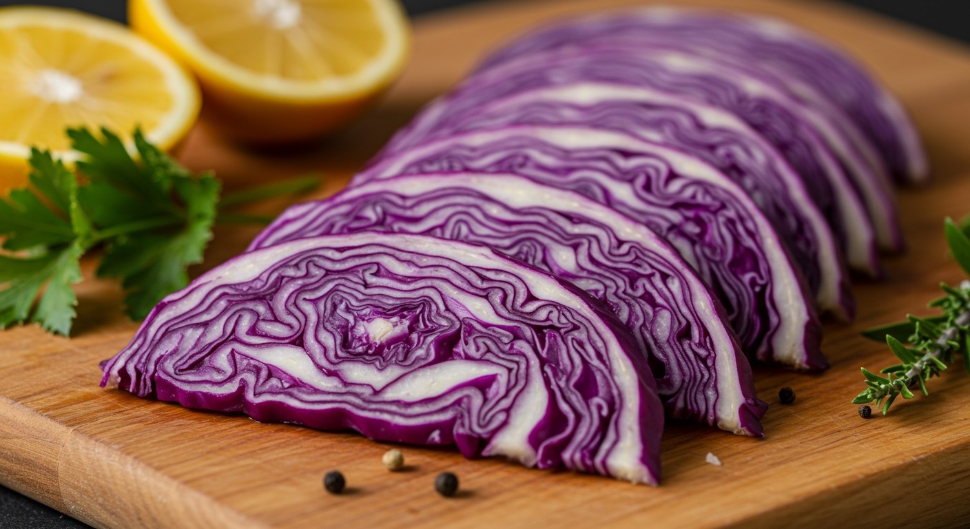A lilakáposzta antioxidánsai segítik a máj méregtelenítését.