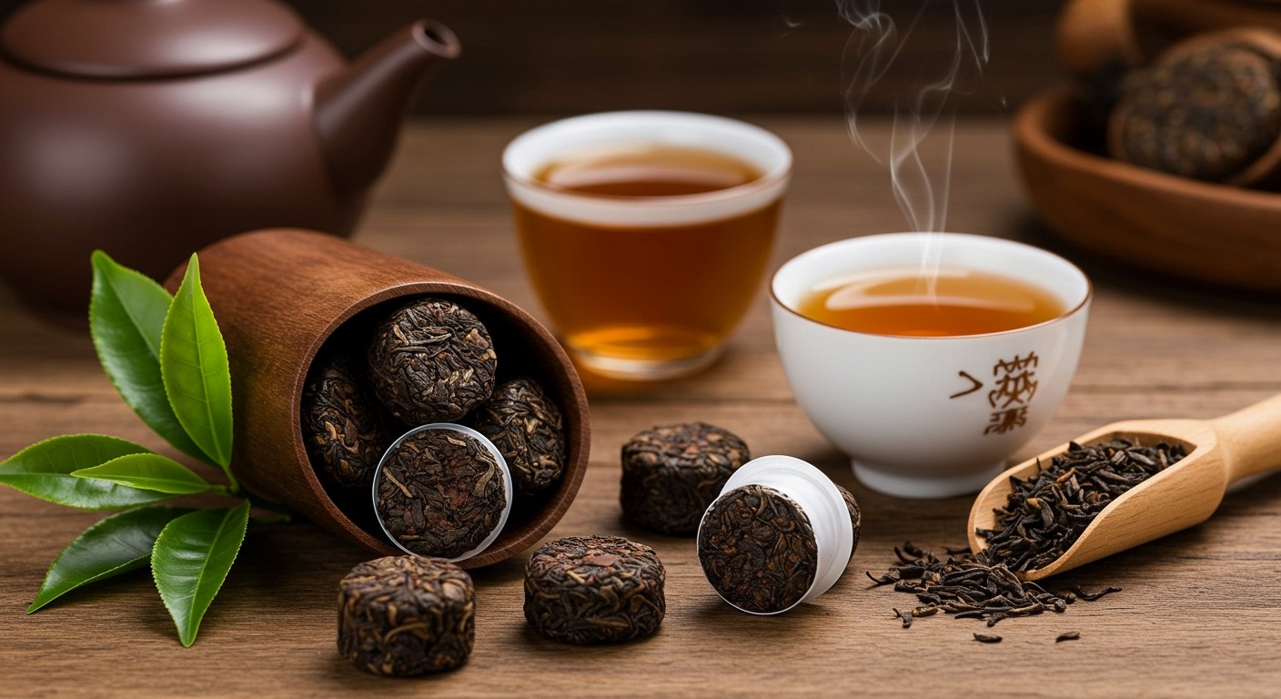 A Pu-Erh tea kapszula elősegíti a zsírégetést.