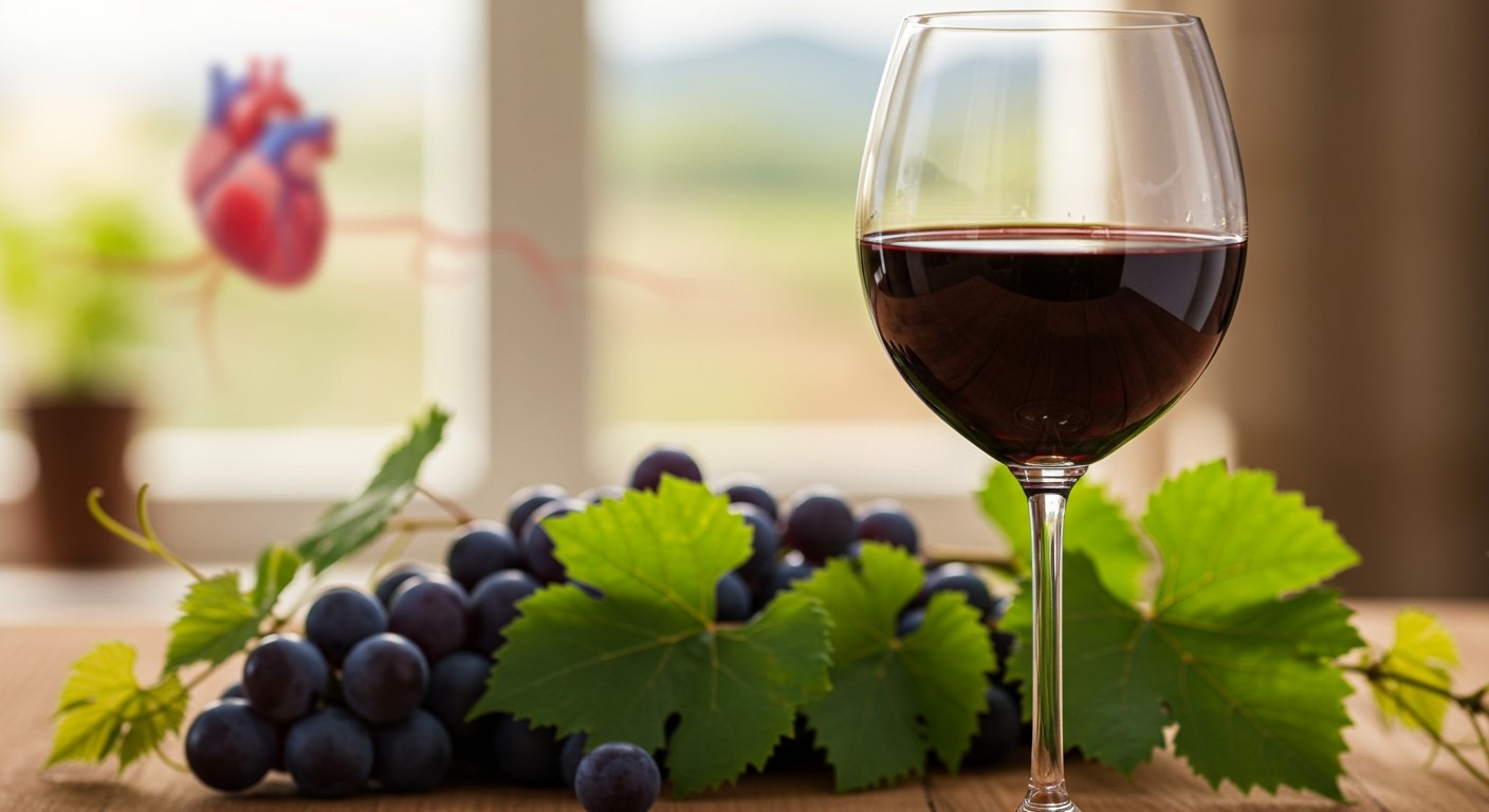 A rezveratrol védheti a szívet a gyulladásoktól.