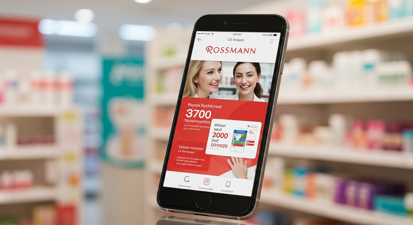A Rossmann applikáció lehetővé teszi a digitális kártyakezelést.