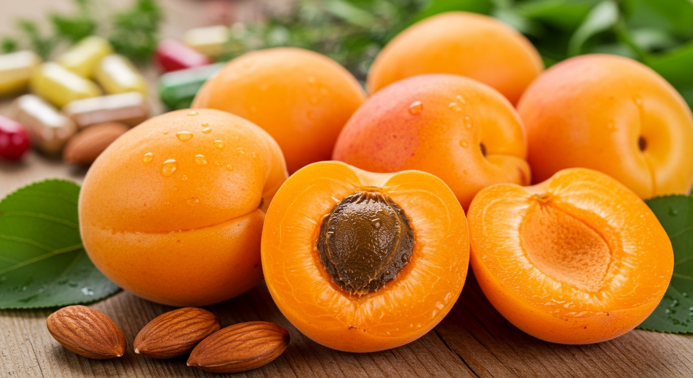 A sárgabarack gazdag A-vitaminban és antioxidánsokban.