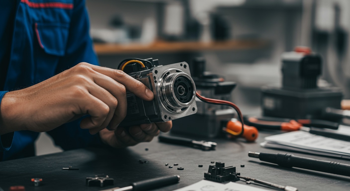 A szervók rendszeres ellenőrzése növeli élettartamukat és teljesítményüket.